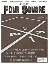 Four Square Handbell sheet music cover